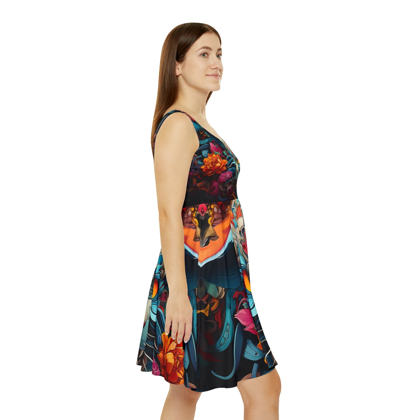 Wild Cat Women's Skater Dress