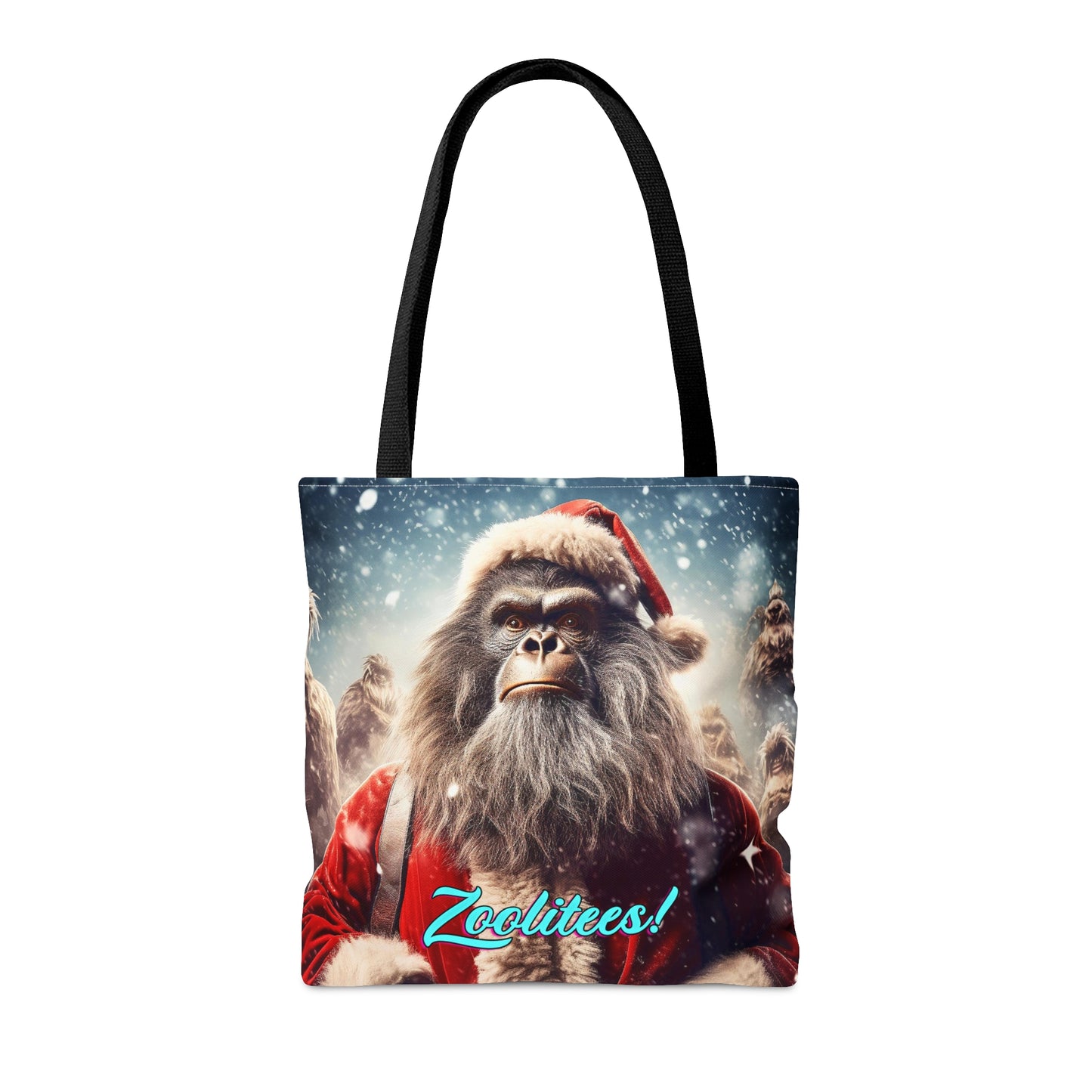 Santa Monkey Movie Tote Bag