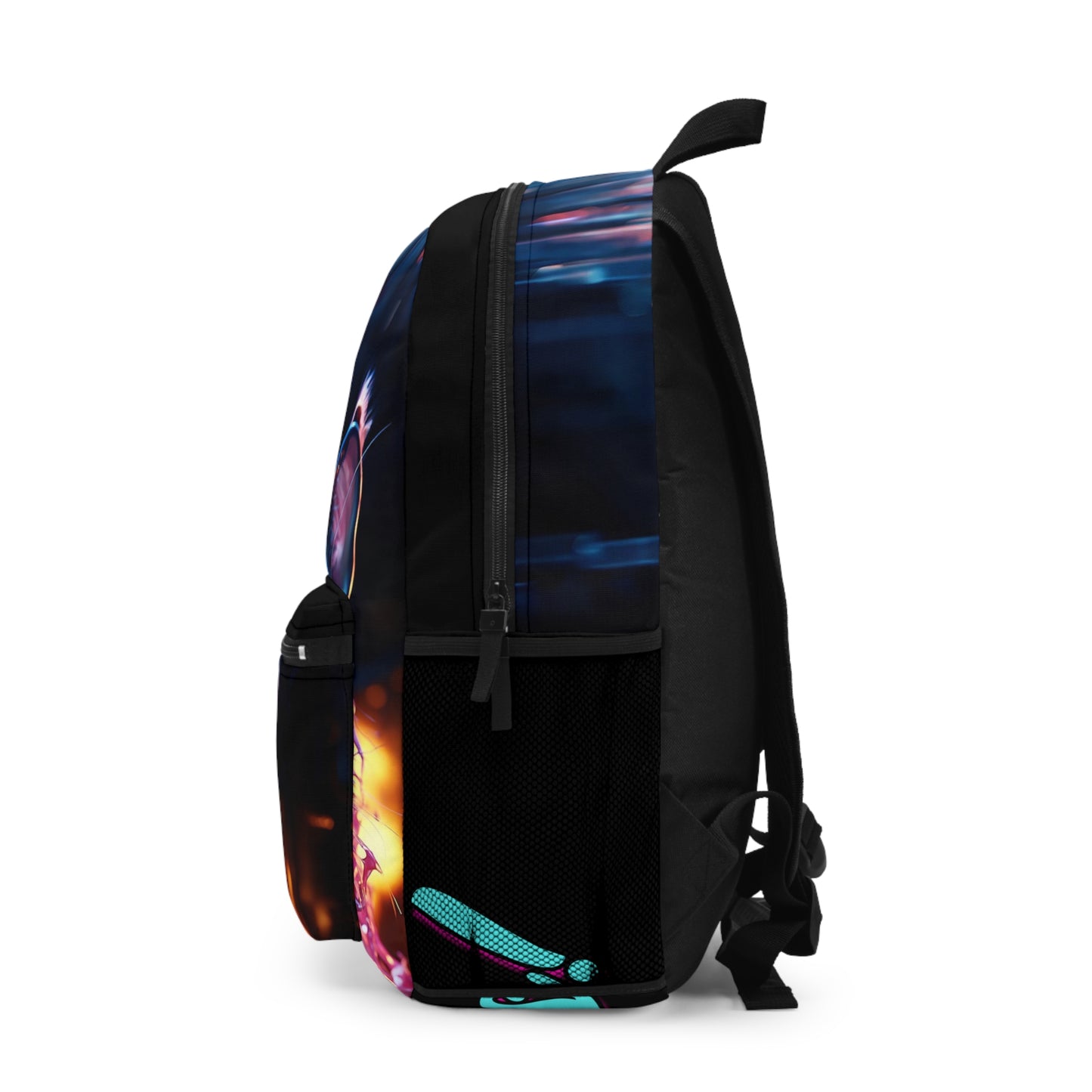 Acrylic Cat Drip Backpack