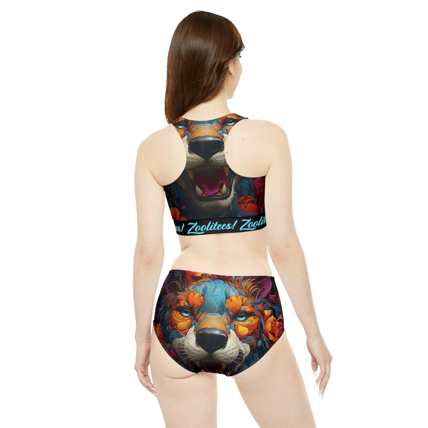 Tibetin Tiger Sporty Bikini Set