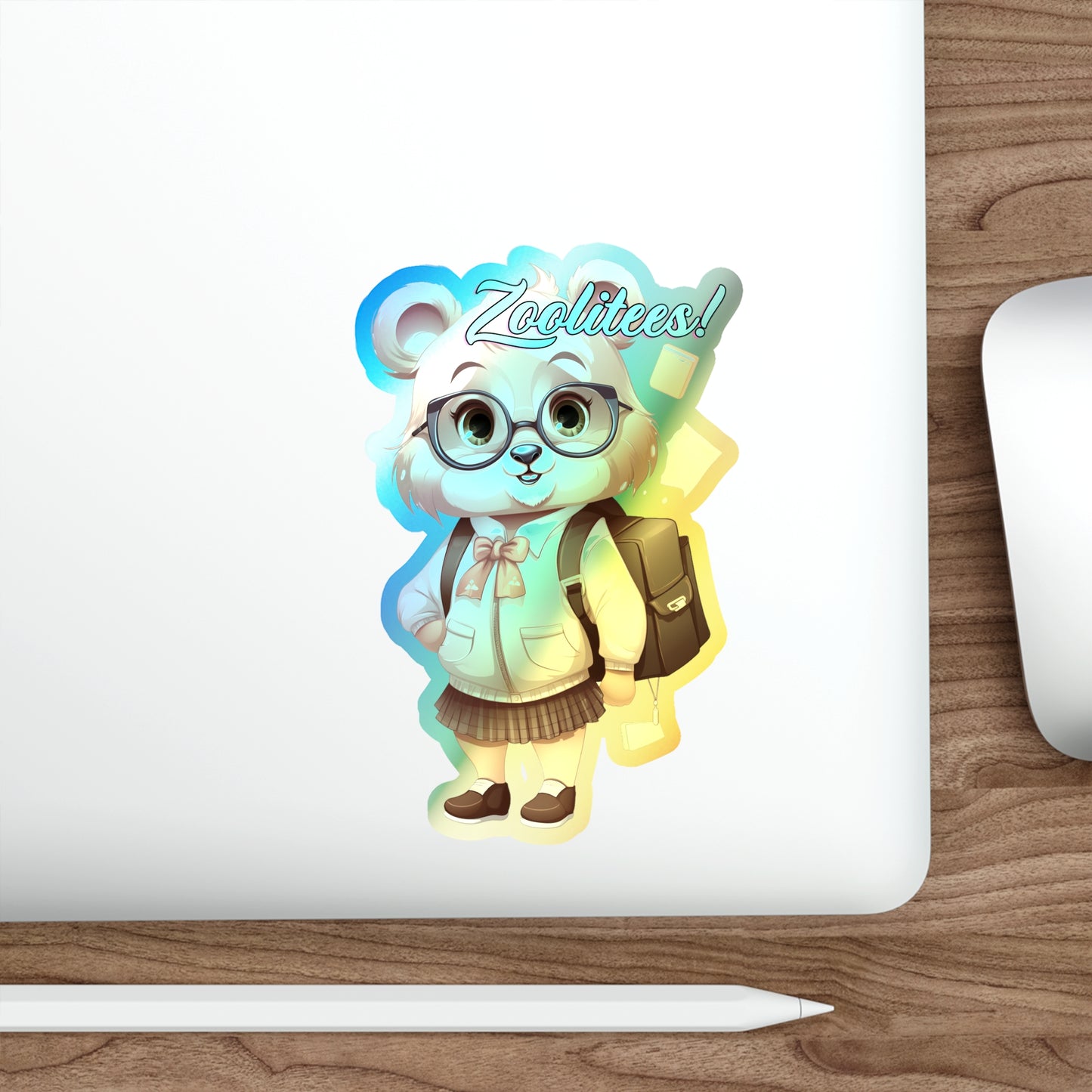 Schoolie Holographic Die-cut Stickers