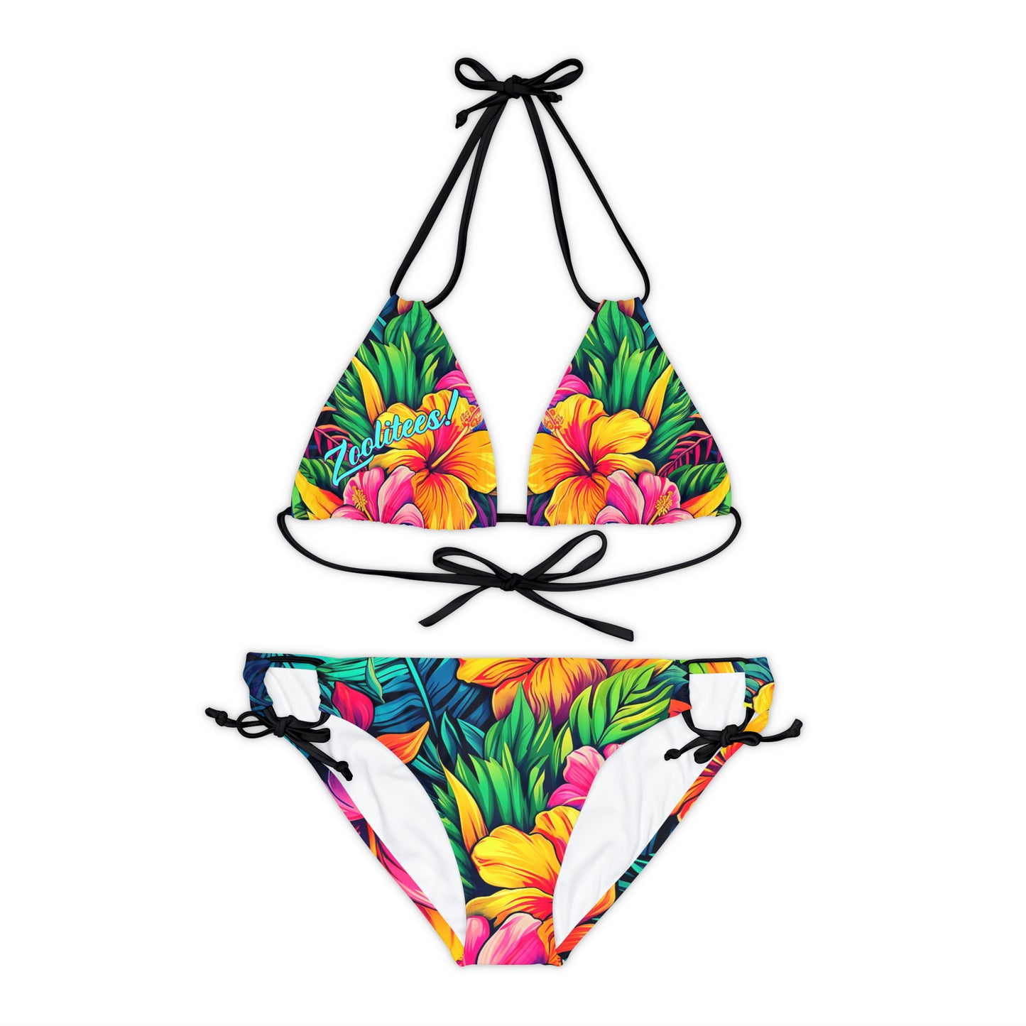 Strappy Bikini Set (AOP)