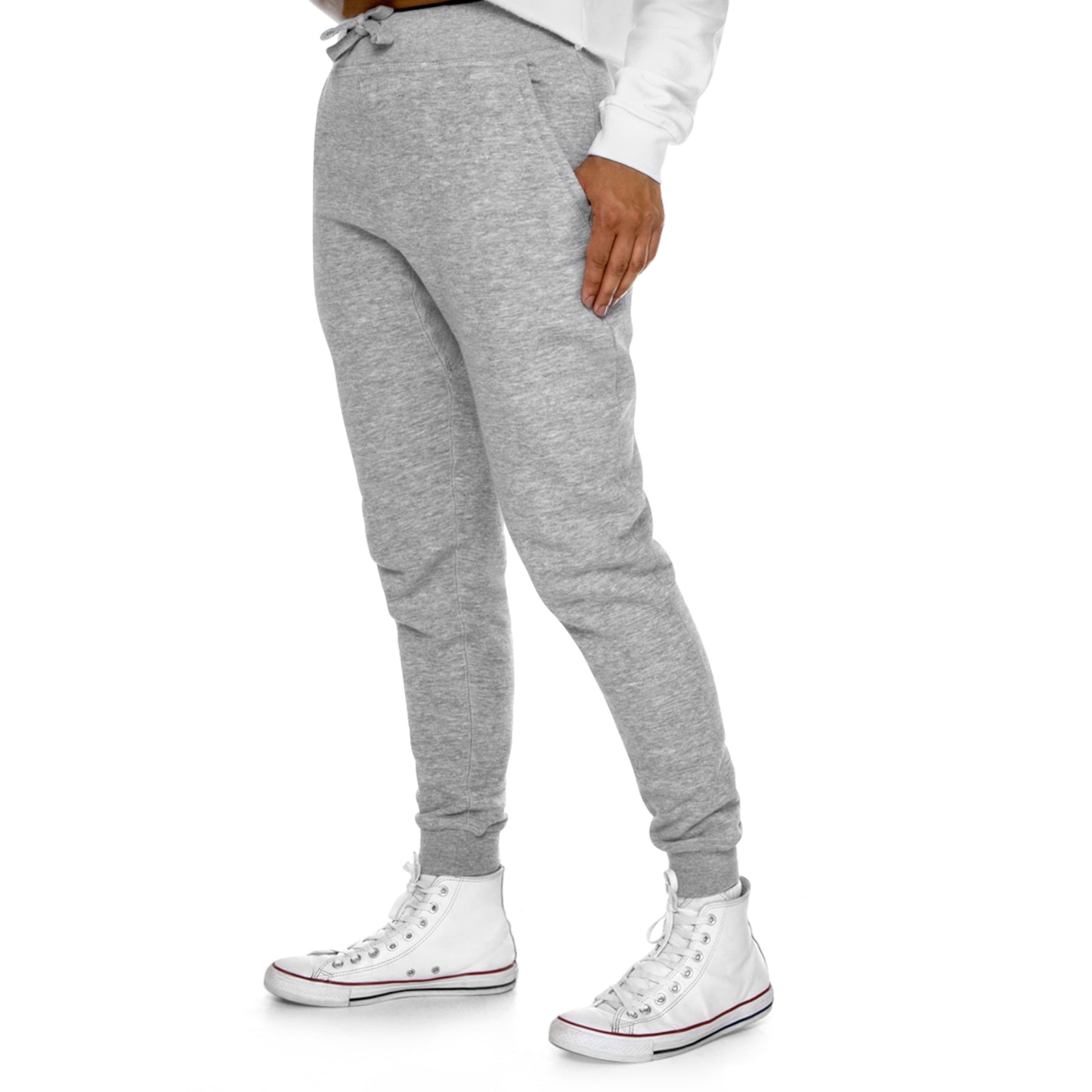 Unisex Smoking Monkey Fleece Joggers