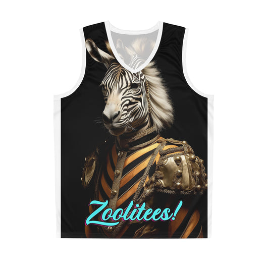 Prominent Zebra Basketball Jersey