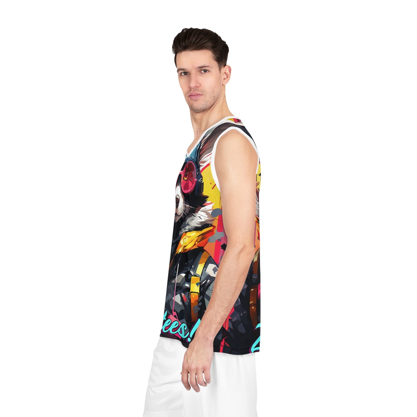 Bowie Racoon Basketball Jersey (AOP)