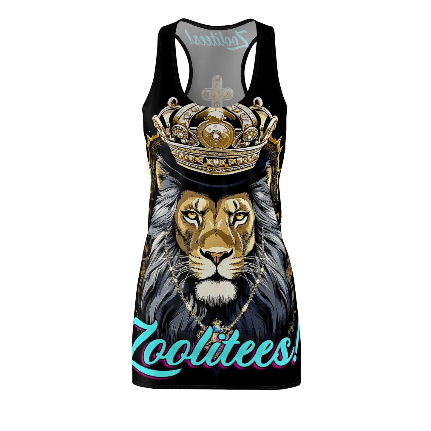 Crown Lion Women's Cut & Sew Racerback Dress