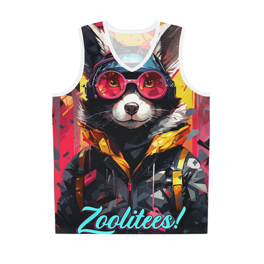 Bowie Racoon Basketball Jersey (AOP)
