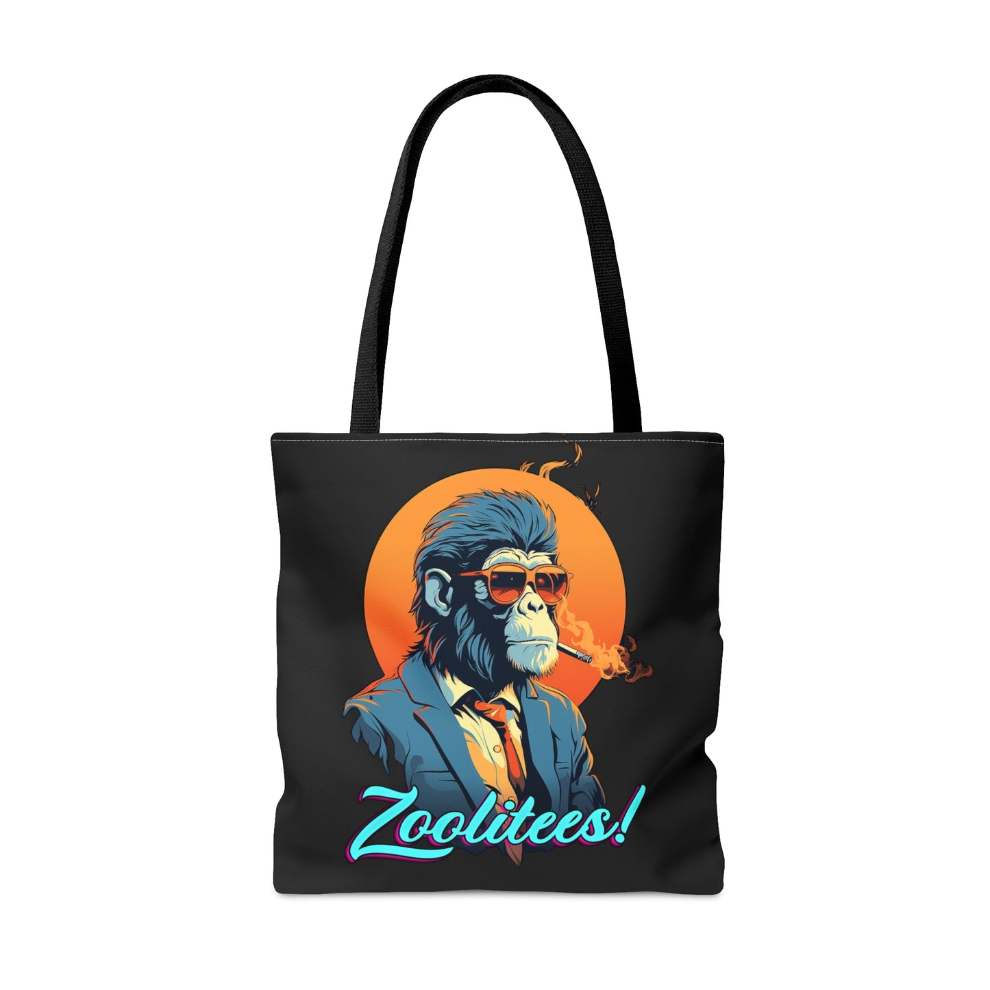 Smoking Monkey Tote Bag