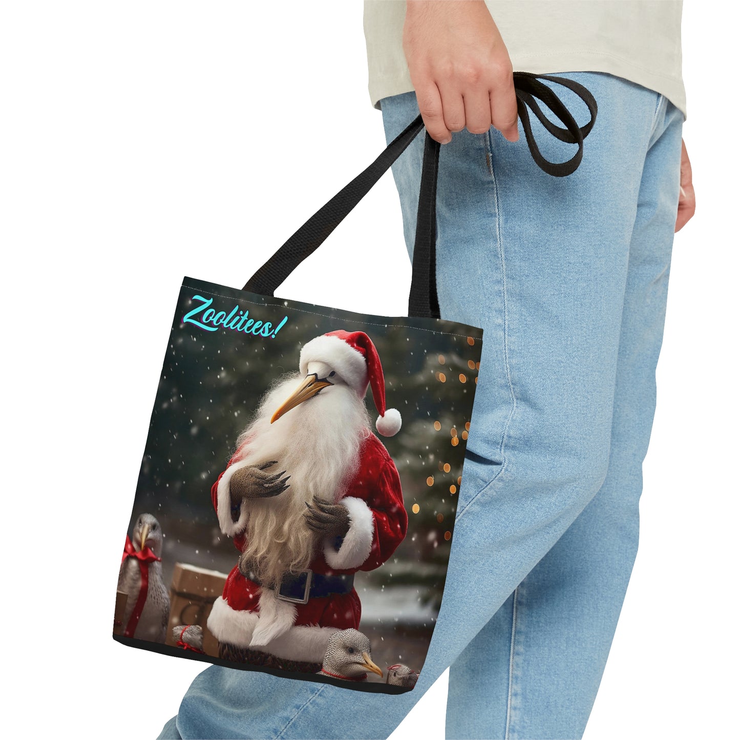 Goose Santa Tote Bag