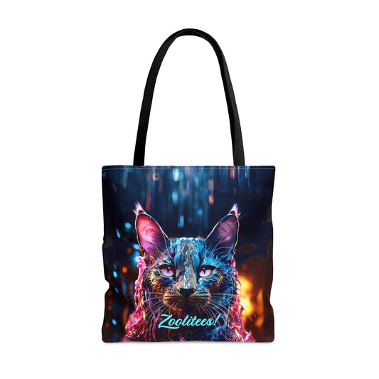 Acrylic Cat Tote Bag