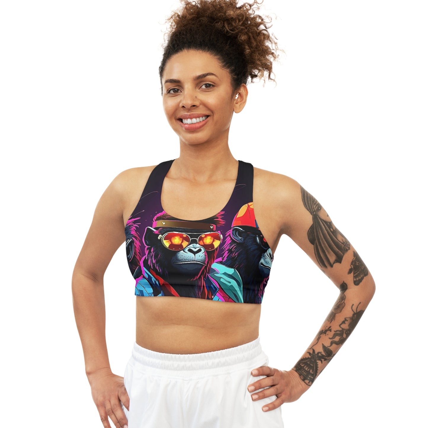 Monkey Around & Find Out Sports Bra