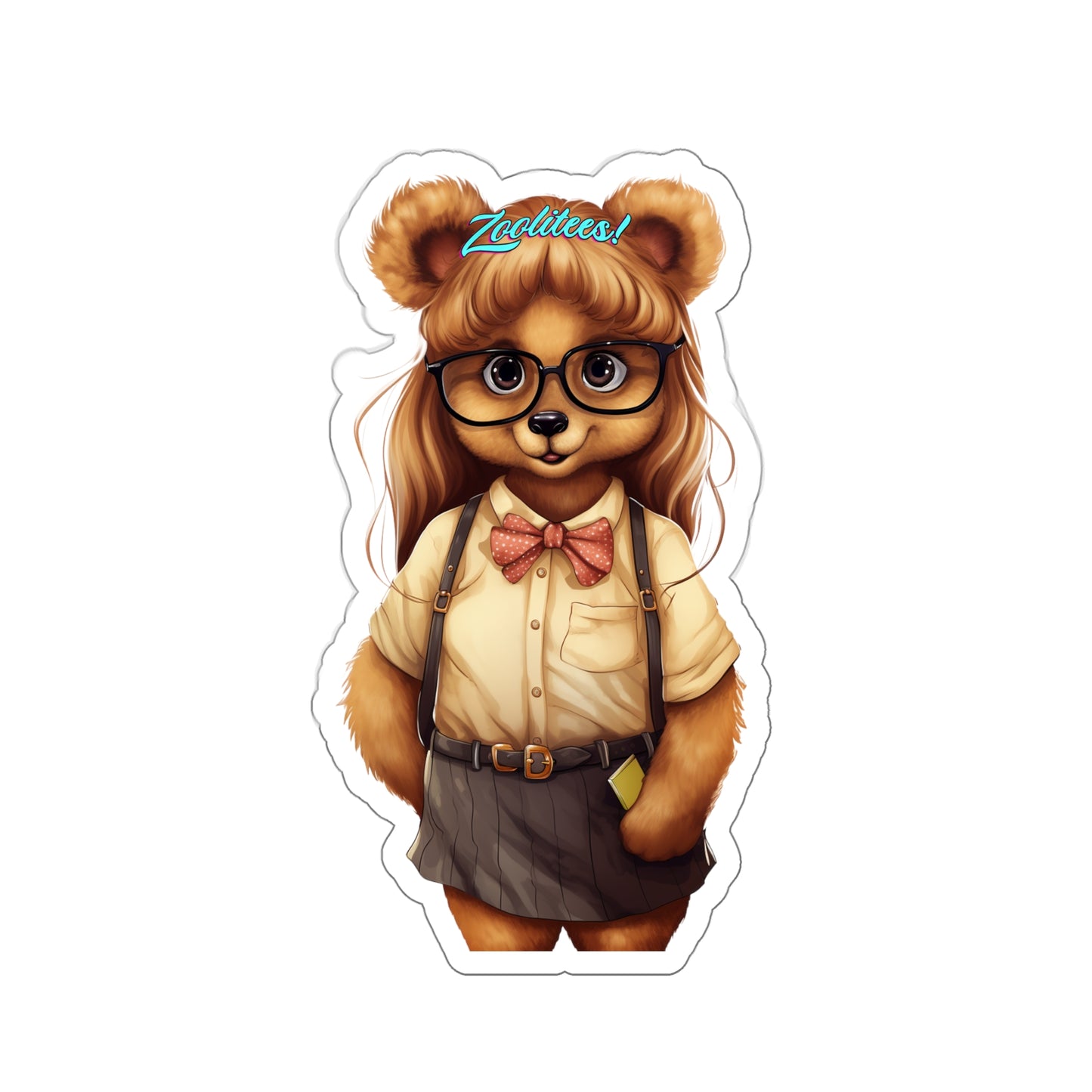 Bear Teacher Stickers