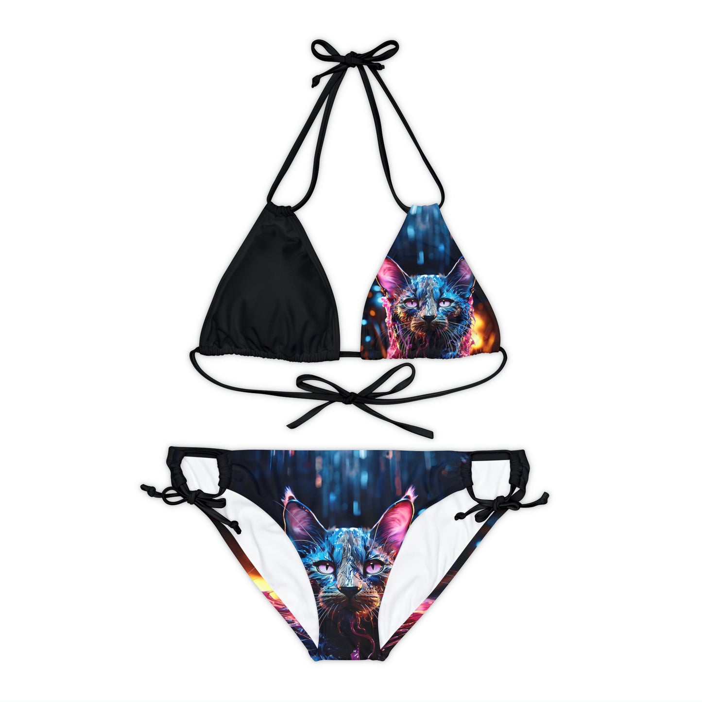 Acrylic Cat Drip Bikini