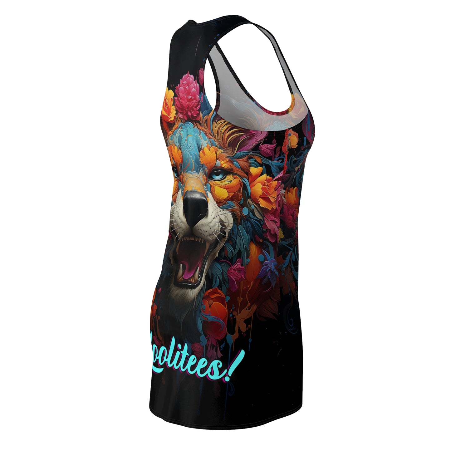 Tibetan Tiger Women's Cut & Sew Racerback Dress