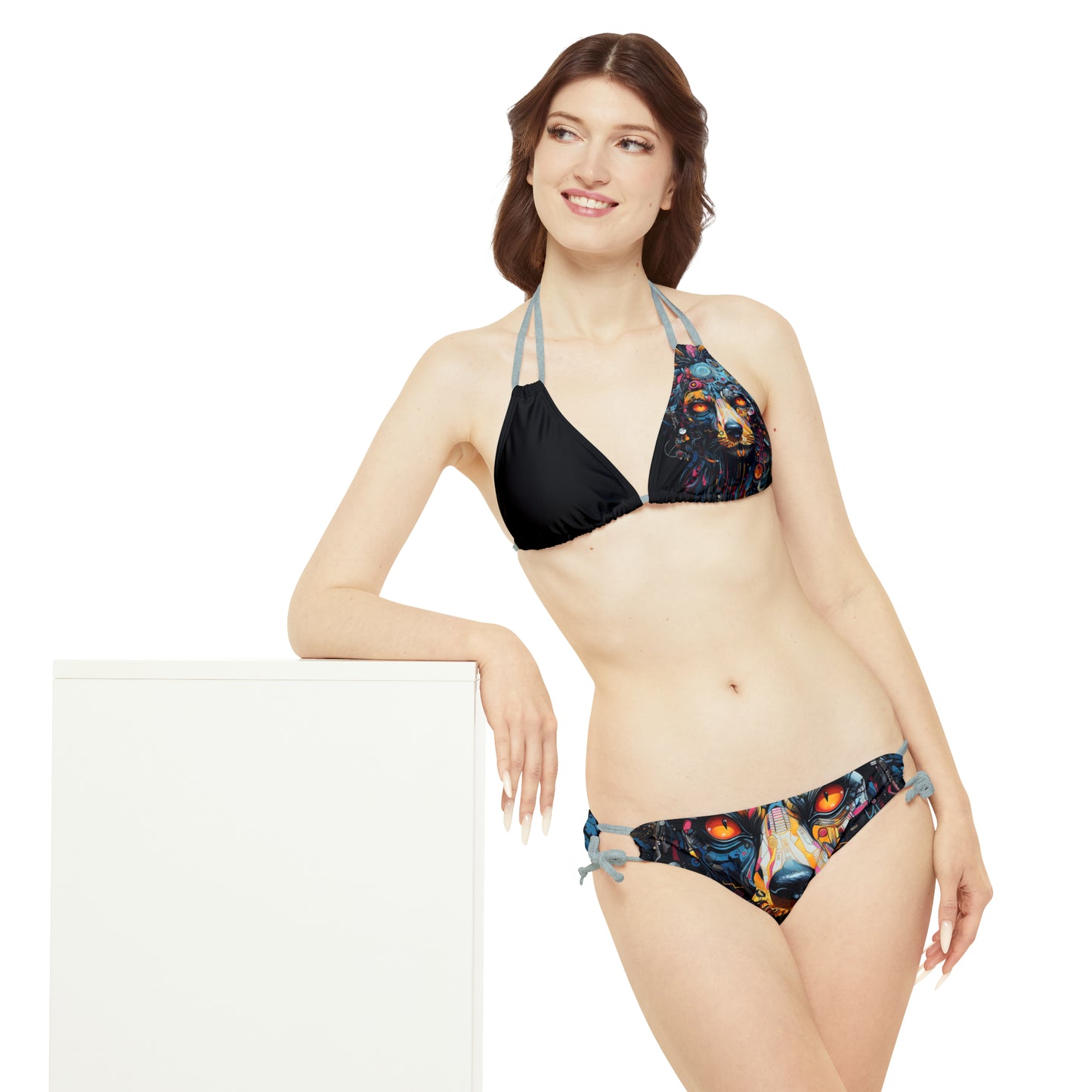 Psychedelic Decopunk Bikini Set