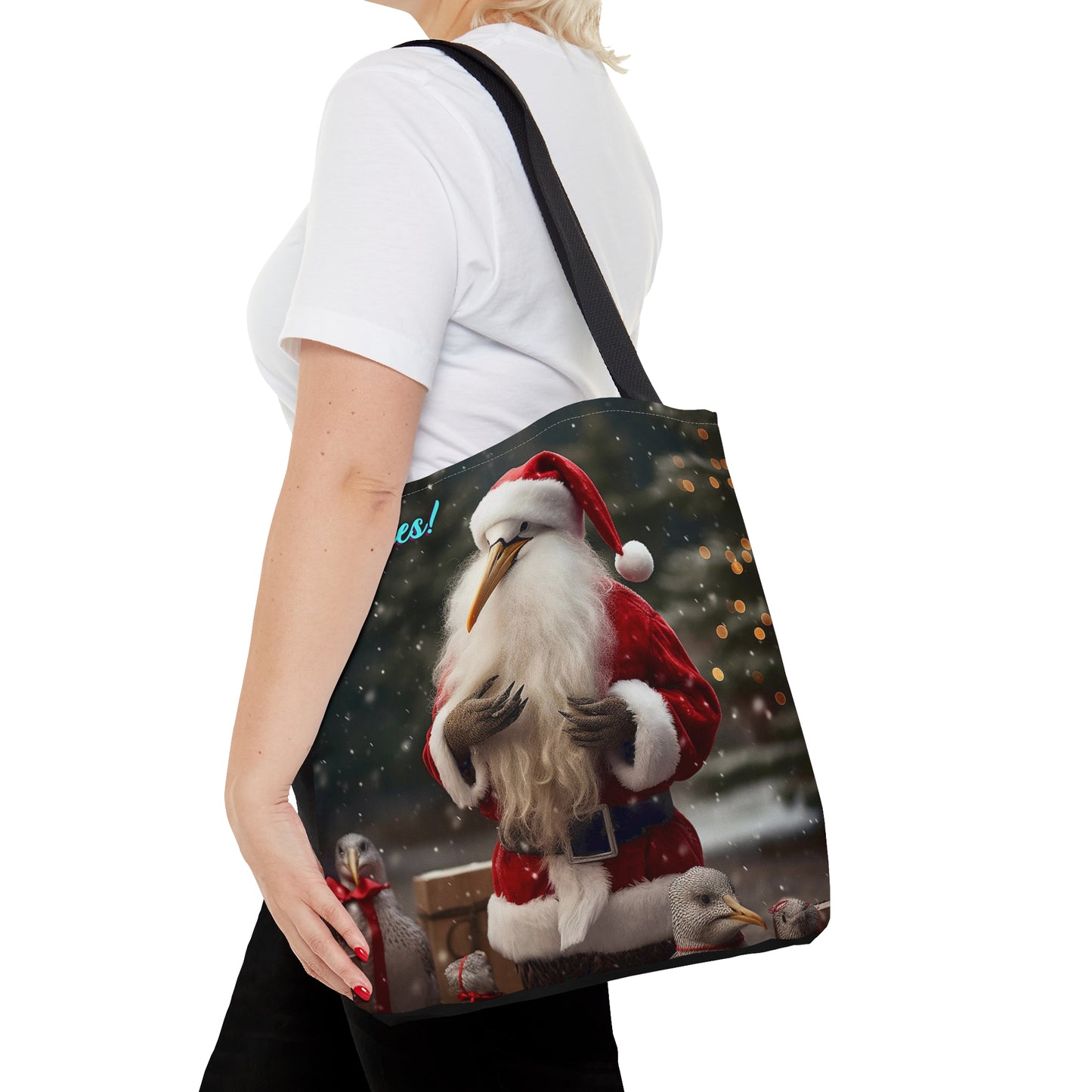 Goose Santa Tote Bag