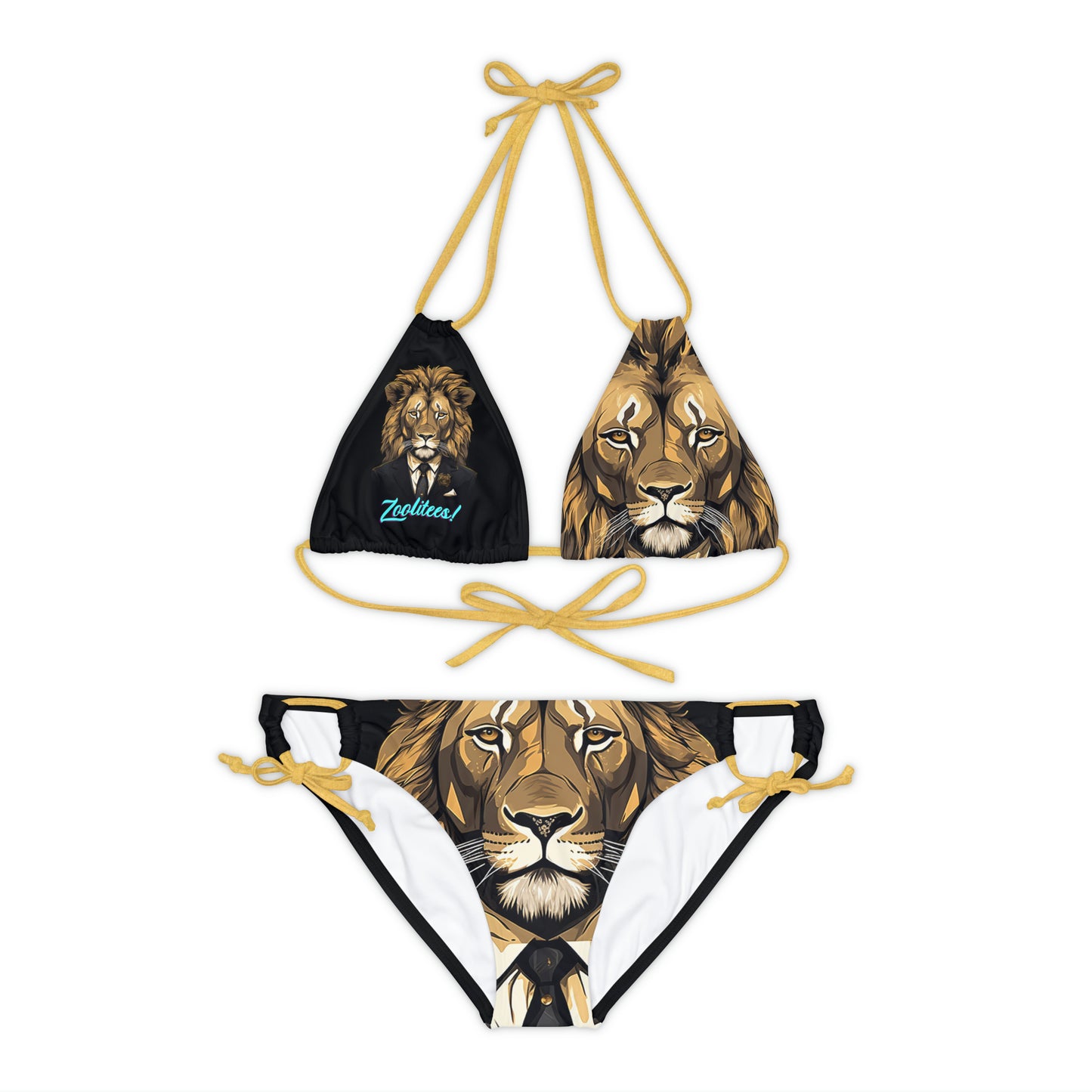 Ain't Lion Biz Bikini Set