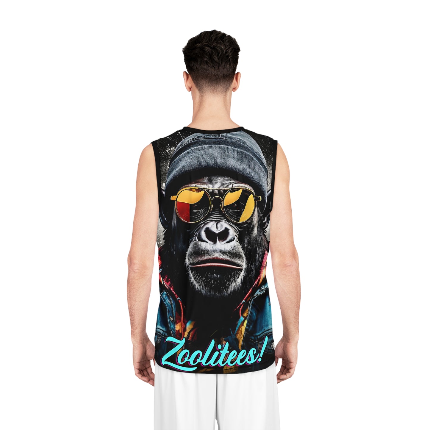 Aviator Monkey Basketball Jersey