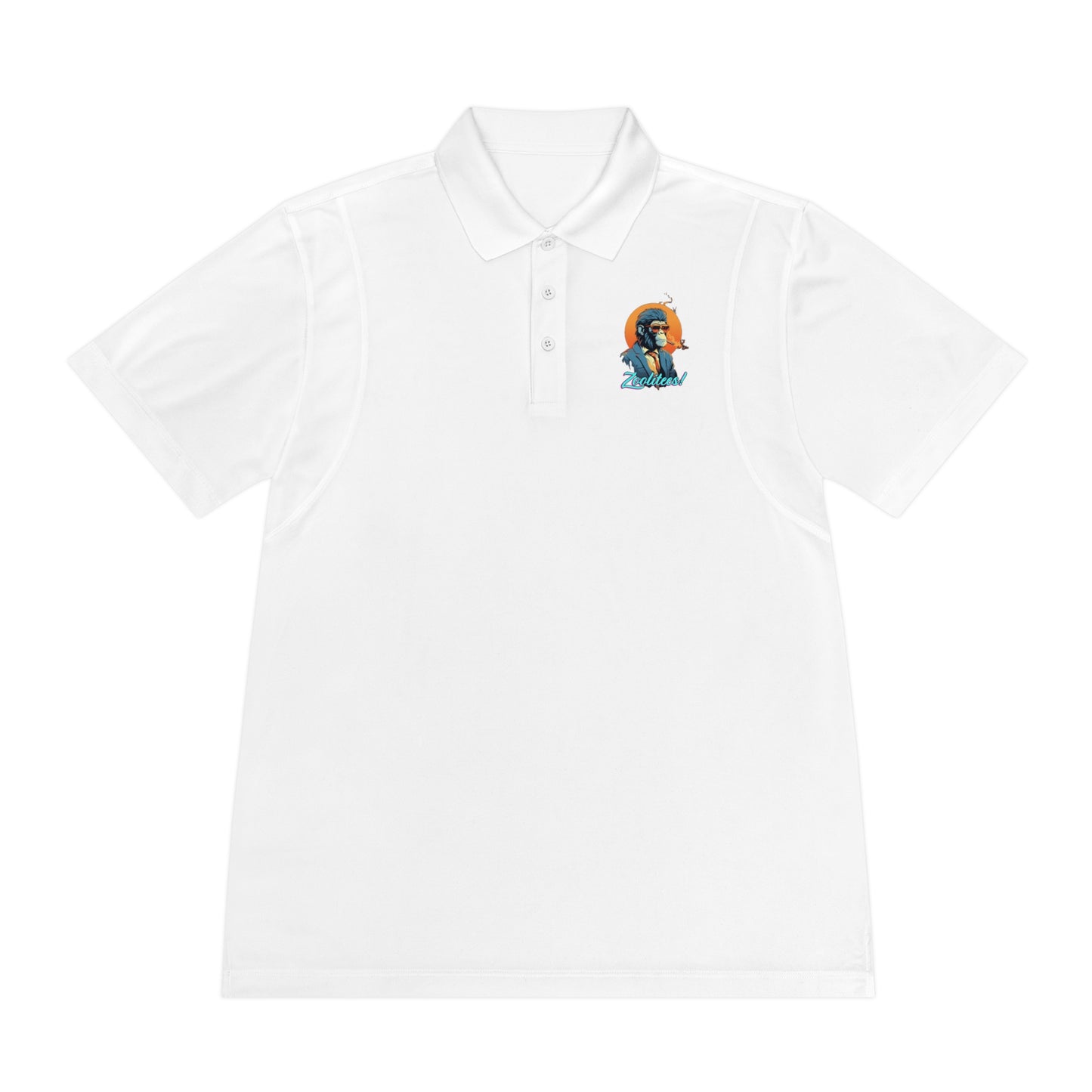 Smoking Monkey Pendant Polo Shirt