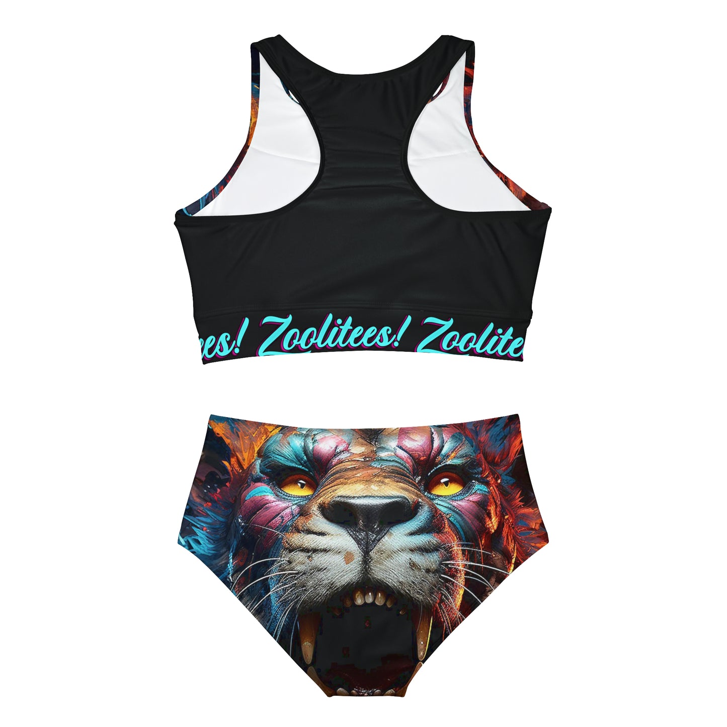 Lion Roar Sporty Bikini Set