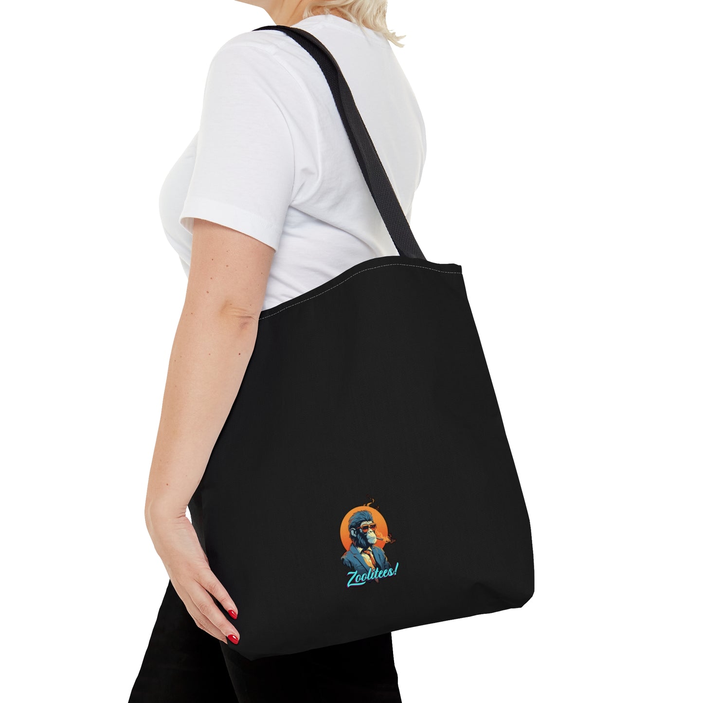 Smoking Monkey Tote Bag