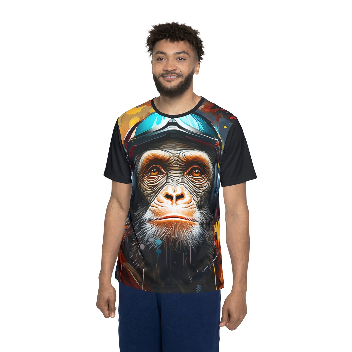 Pilot Monkey Men's Sports Jersey