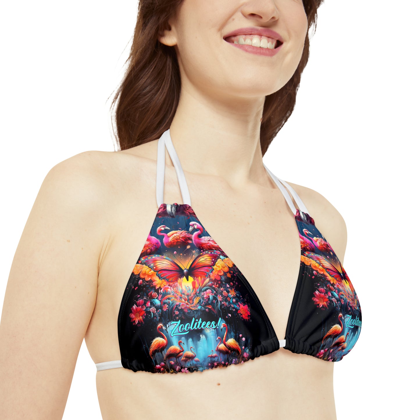 Butterfly Flamingo Bikini Set