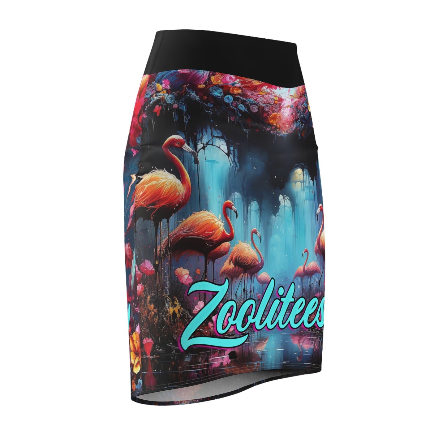 Flamingo Women's Pencil Skirt