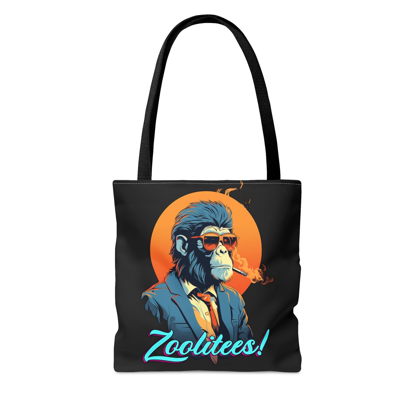 Smoking Monkey Tote Bag