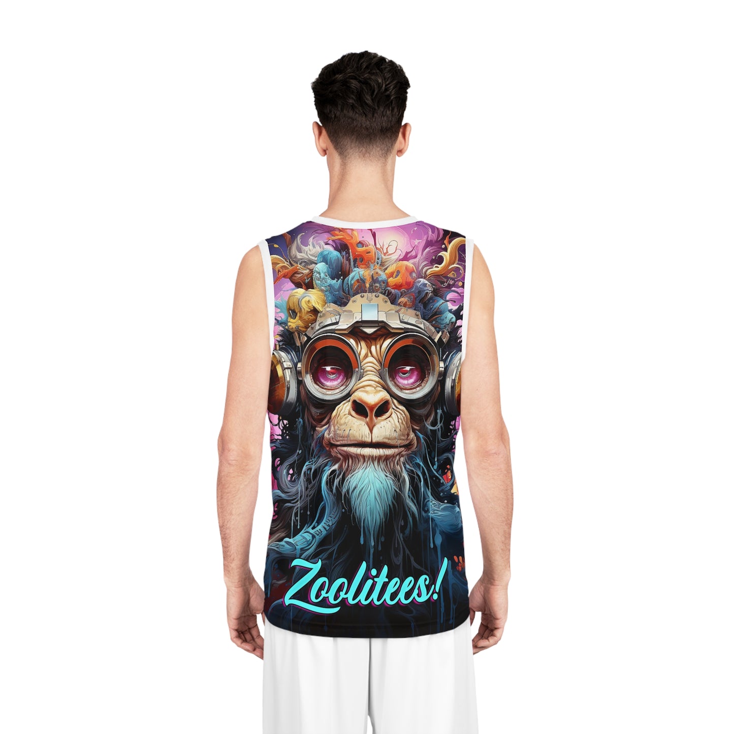 Mystic Monkey Basketball Jersey