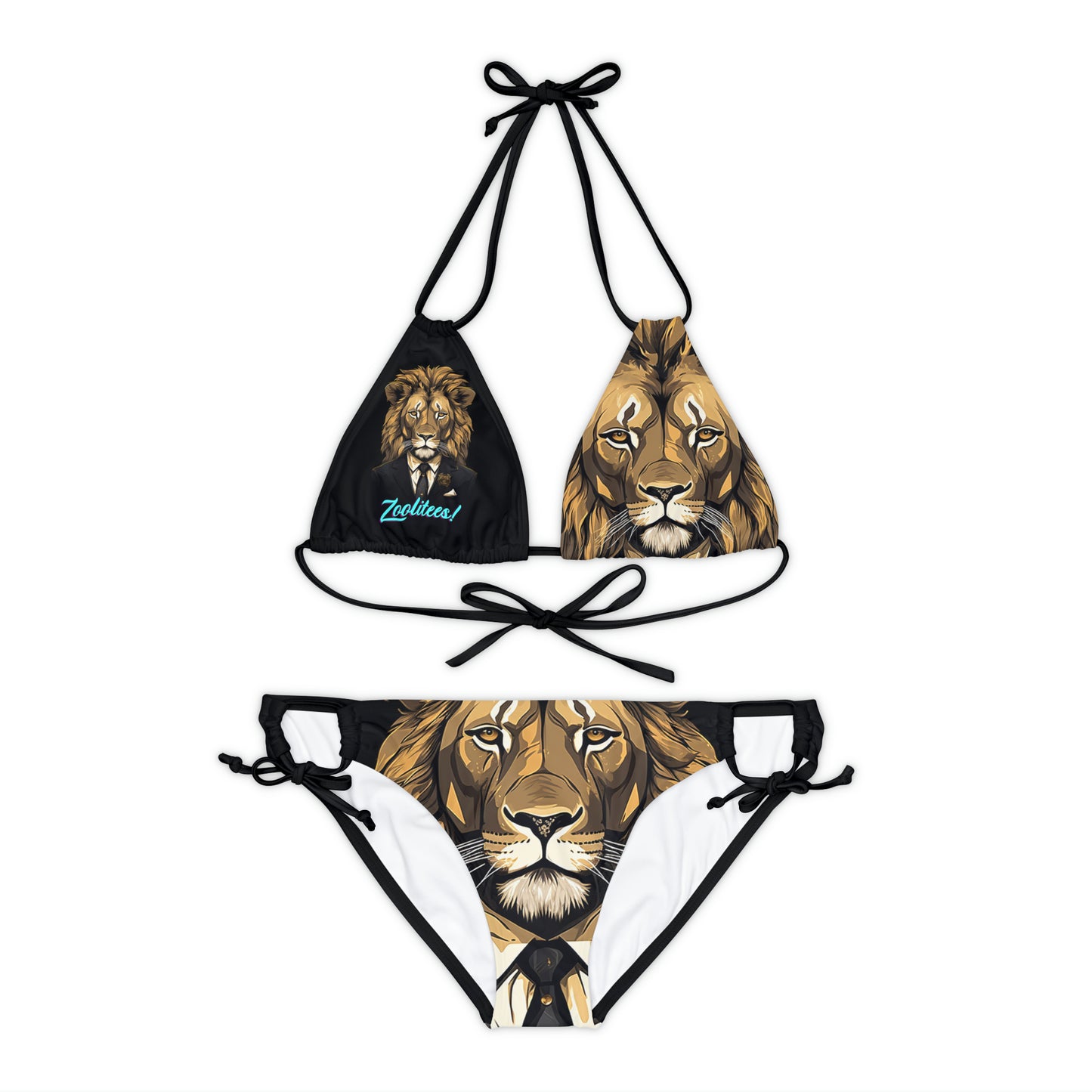 Ain't Lion Biz Bikini Set