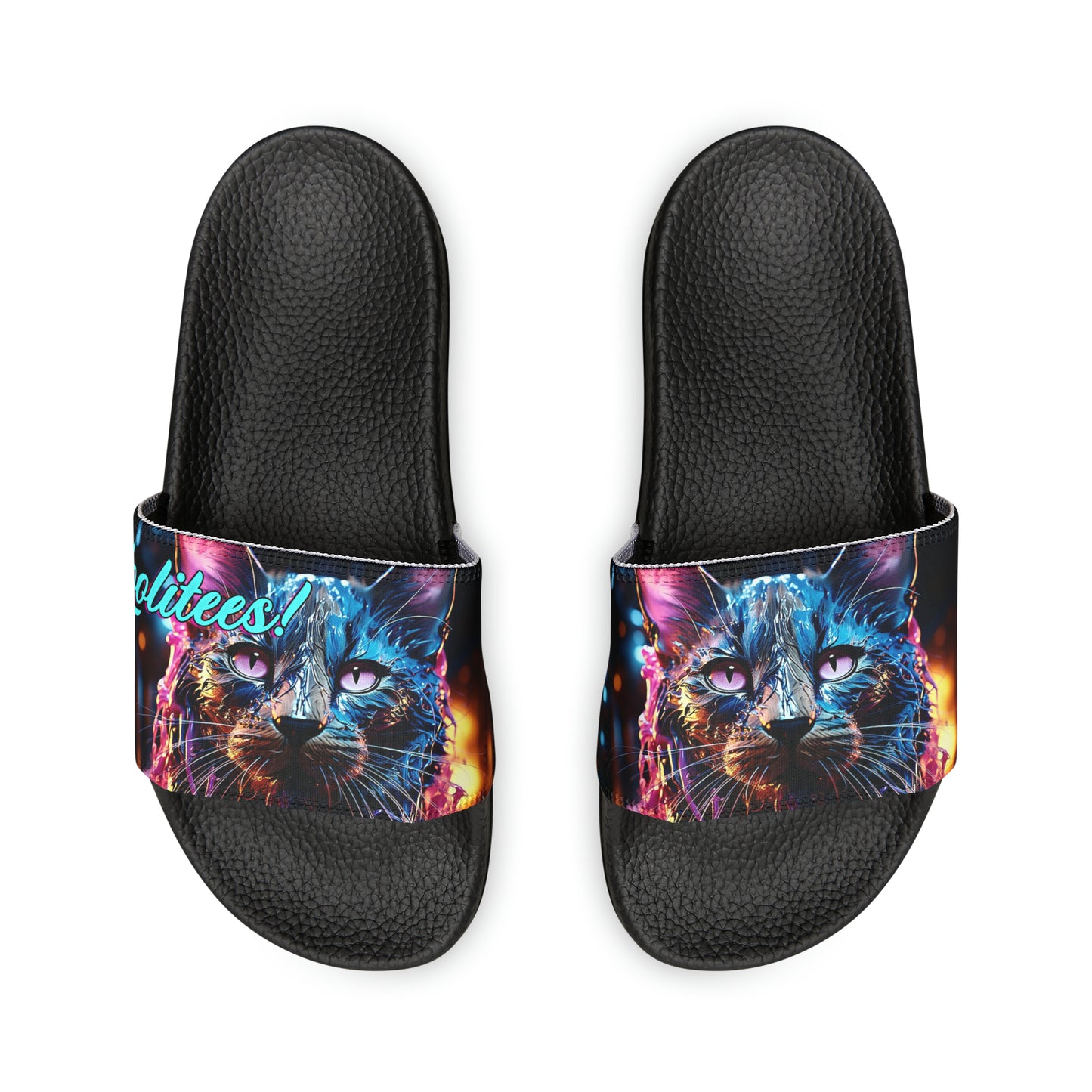 Acrylic Drip Cat Women's Sandals