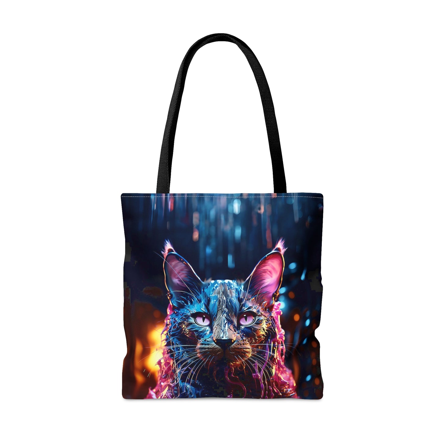 Acrylic Cat Tote Bag