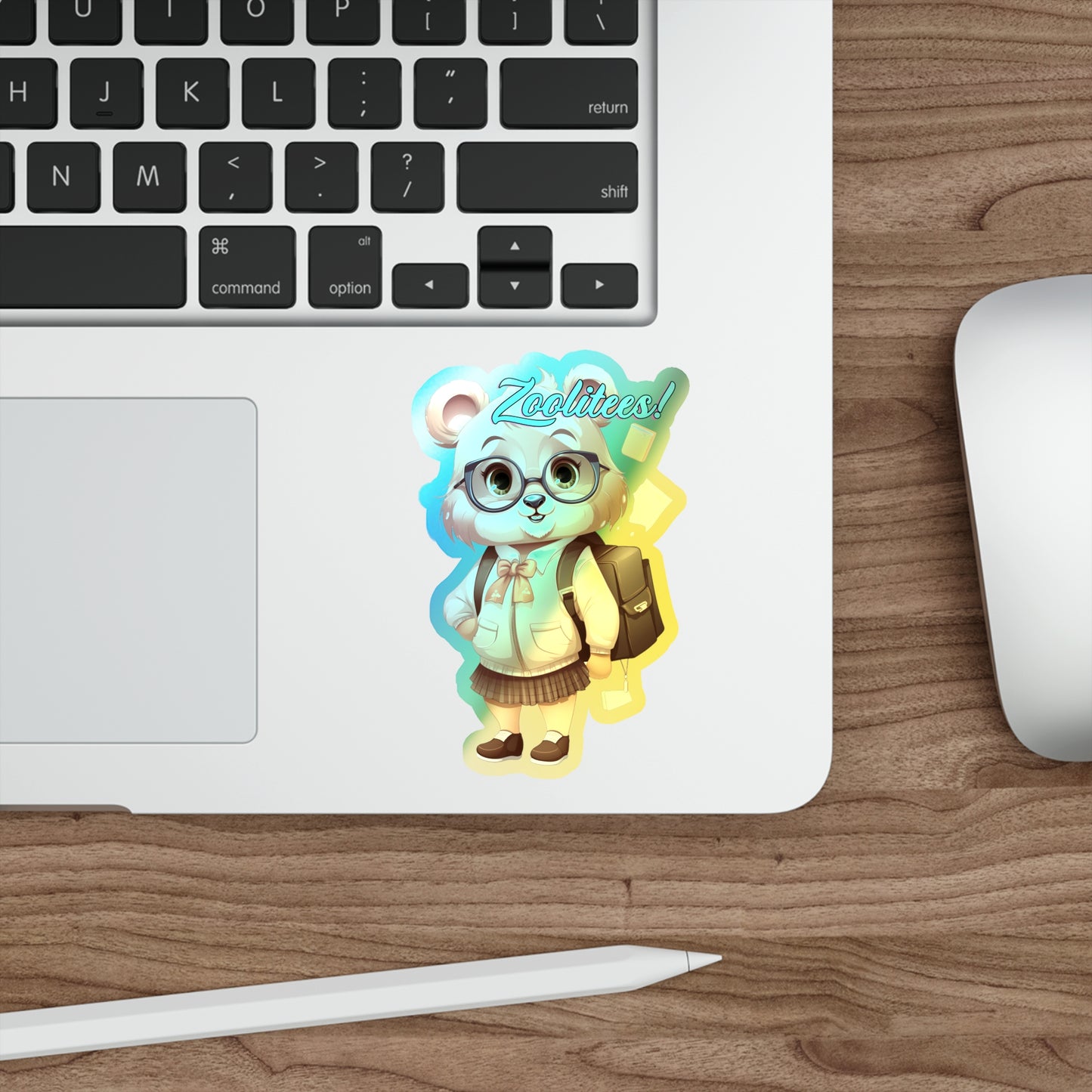 Schoolie Holographic Die-cut Stickers