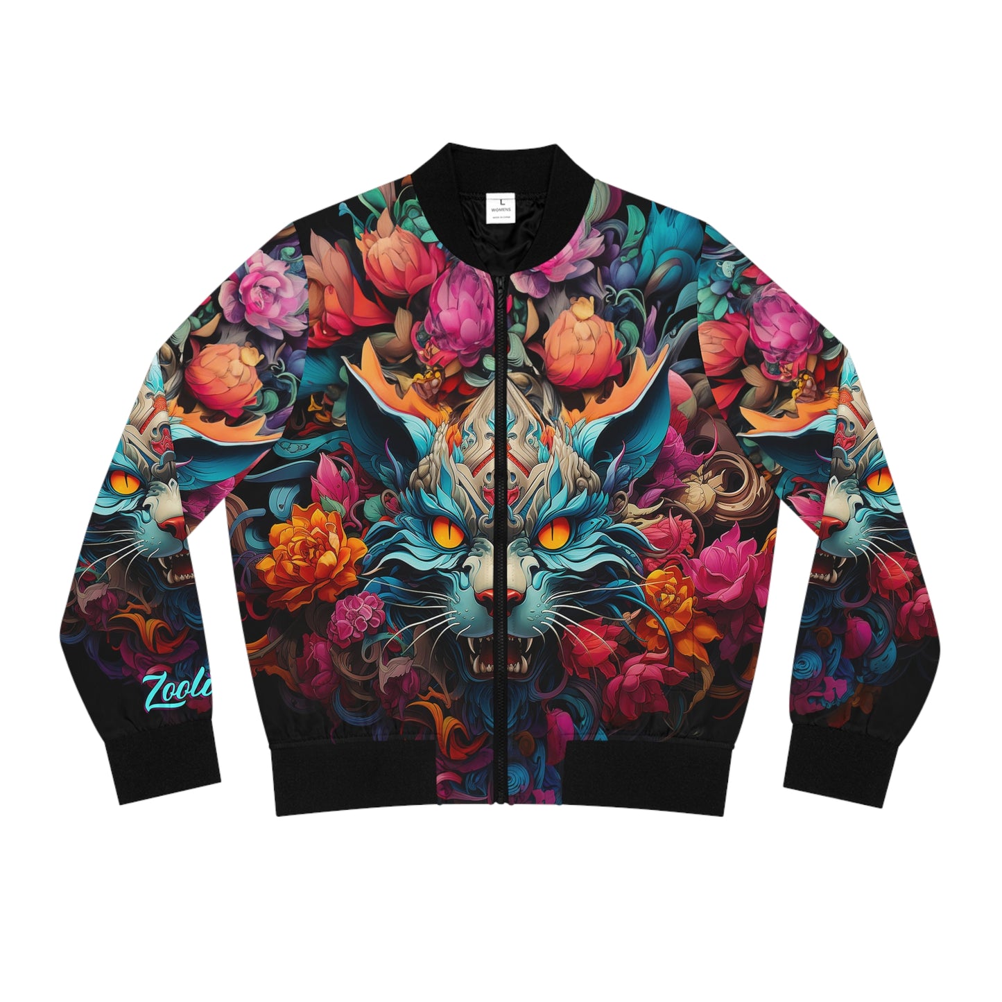 Women's Wild Cat Bomber Jacket