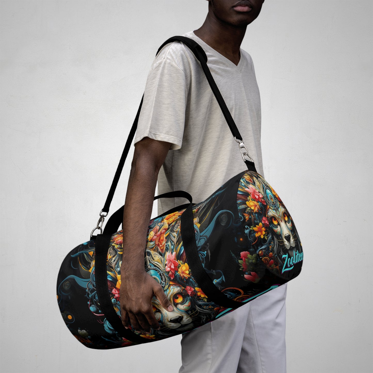 Focused Lion Duffel Bag