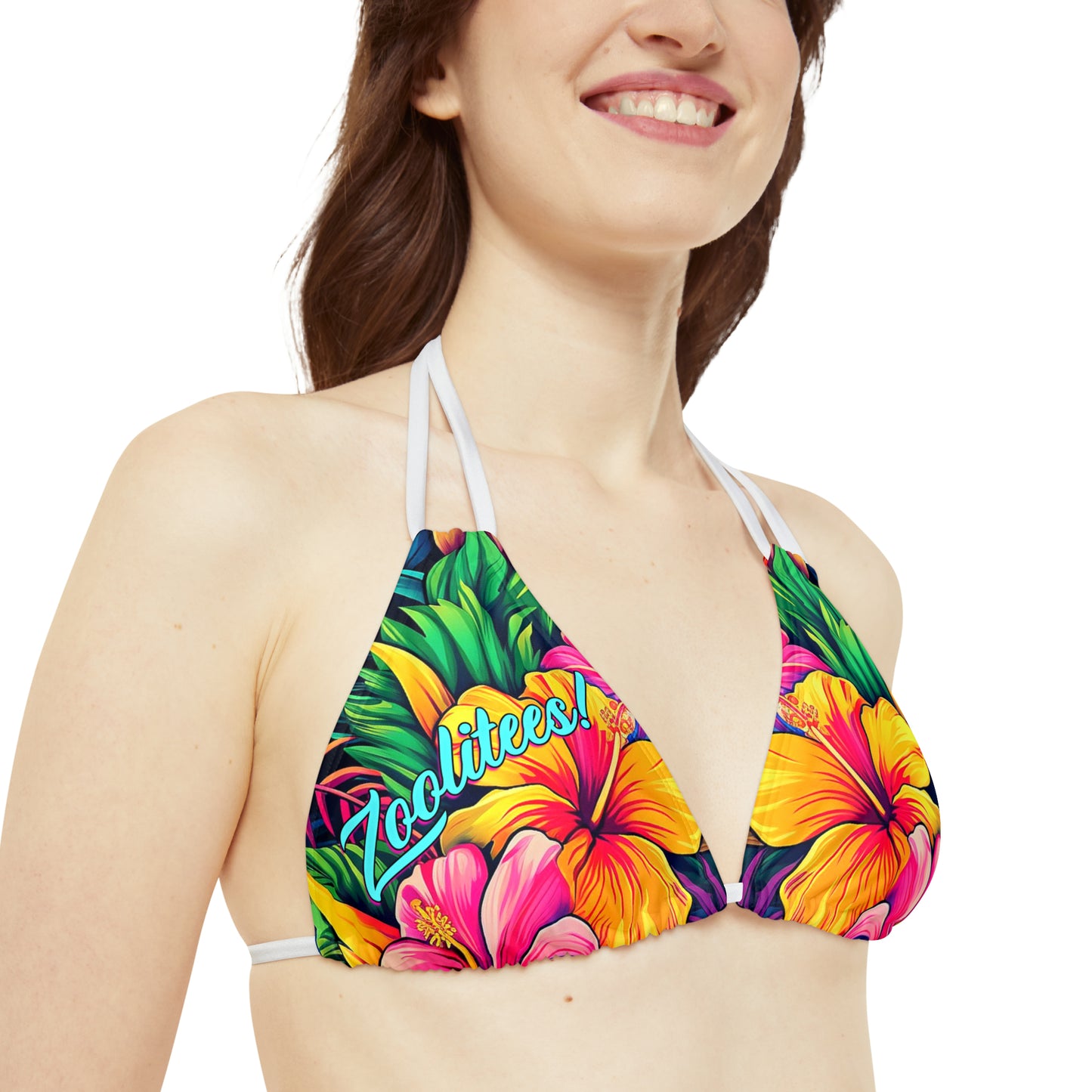 Strappy Bikini Set (AOP)