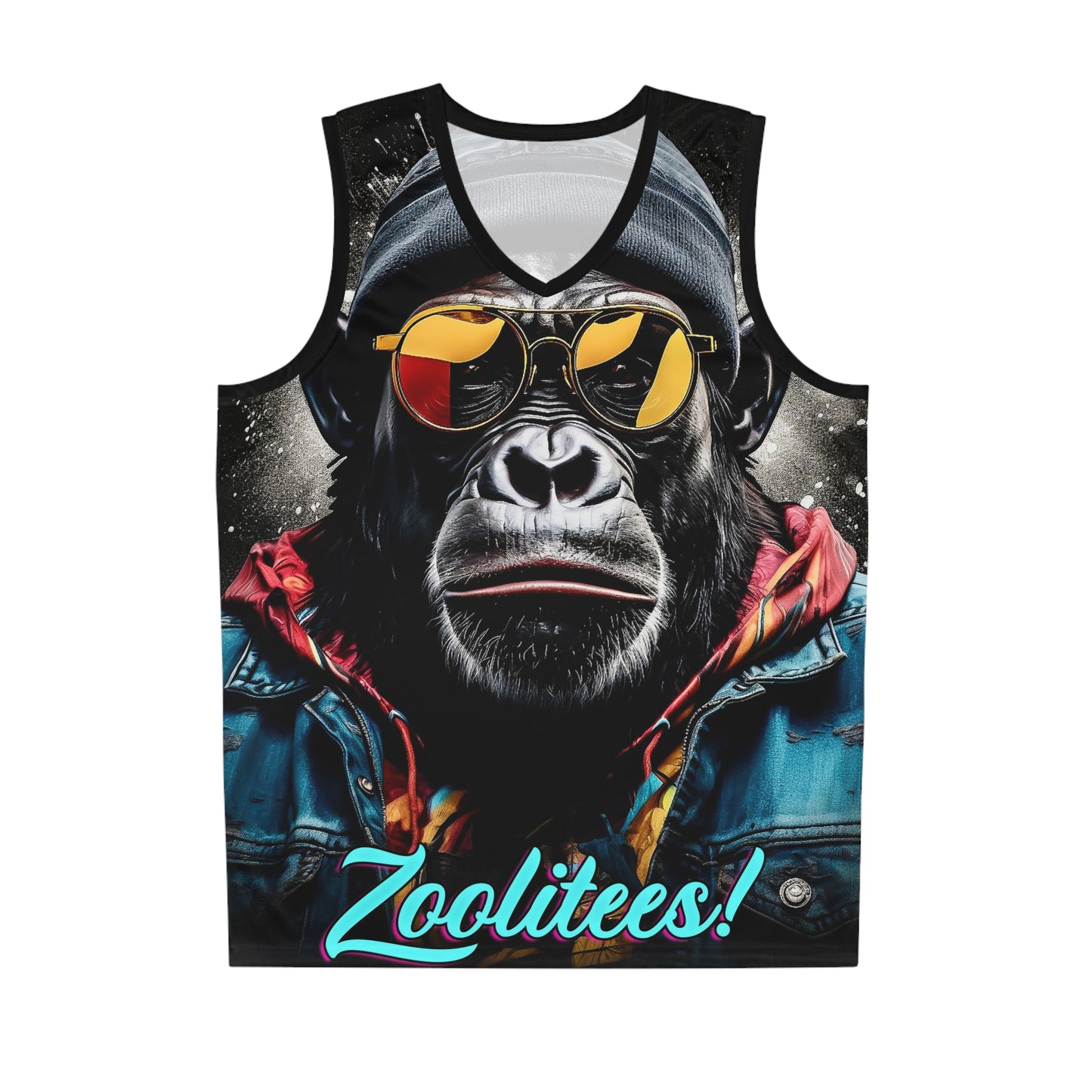 Aviator Monkey Basketball Jersey