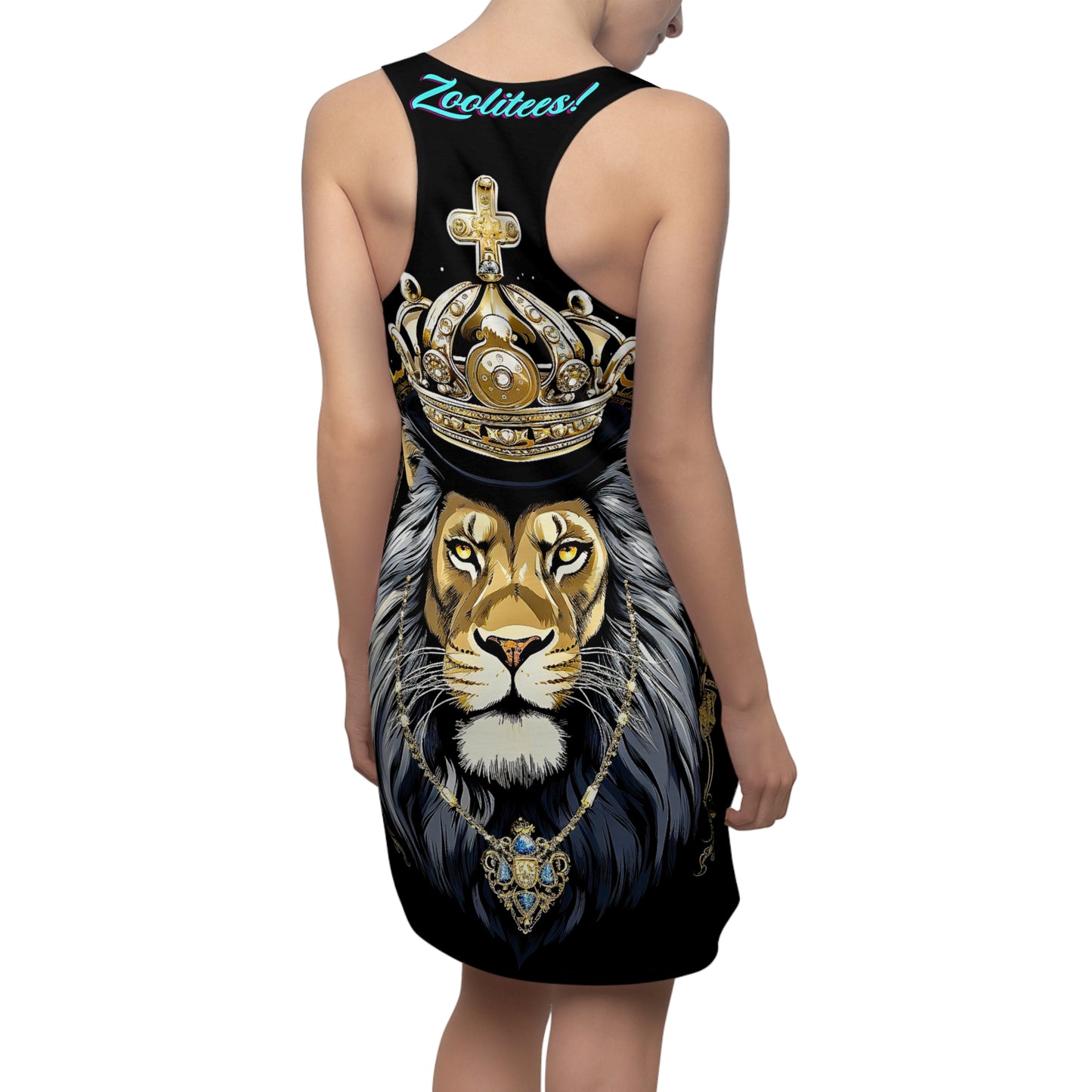 Crown Lion Women's Cut & Sew Racerback Dress