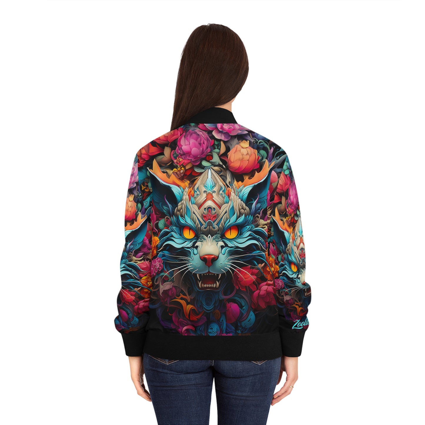 Women's Wild Cat Bomber Jacket