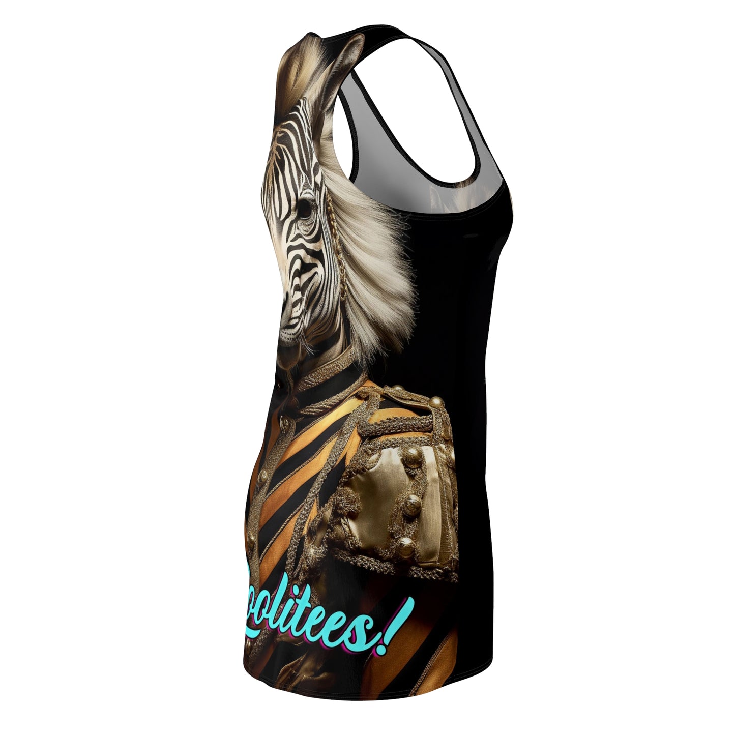 Prominent Zebra Women's Cut & Sew Racerback Dress