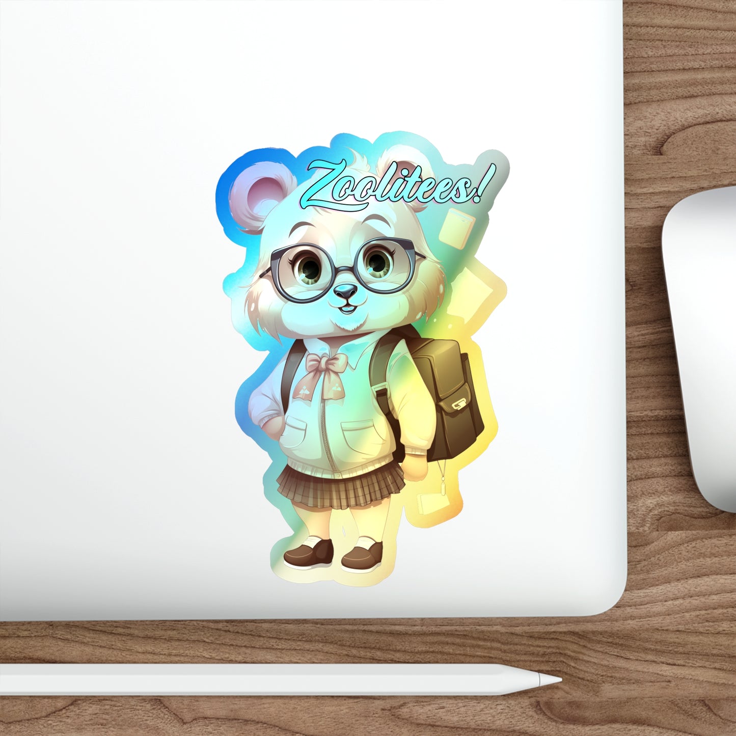 Schoolie Holographic Die-cut Stickers