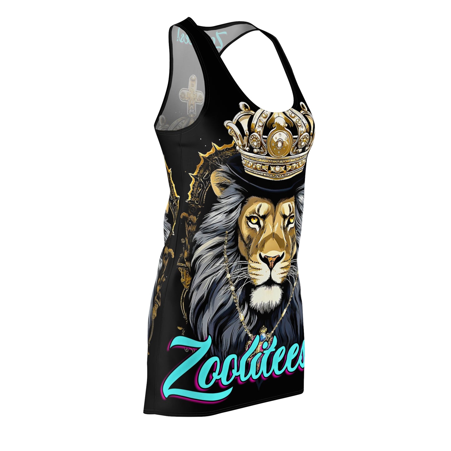 Crown Lion Women's Cut & Sew Racerback Dress