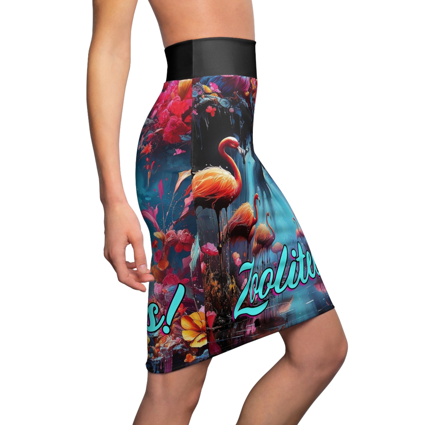 Flamingo Women's Pencil Skirt