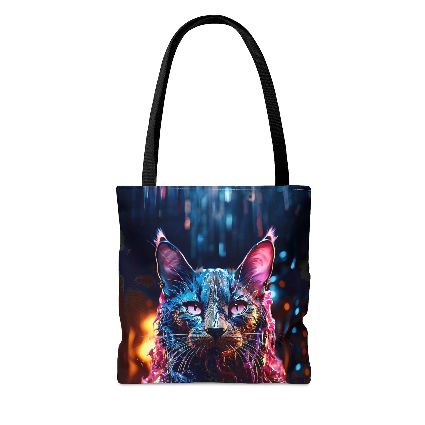 Acrylic Cat Tote Bag