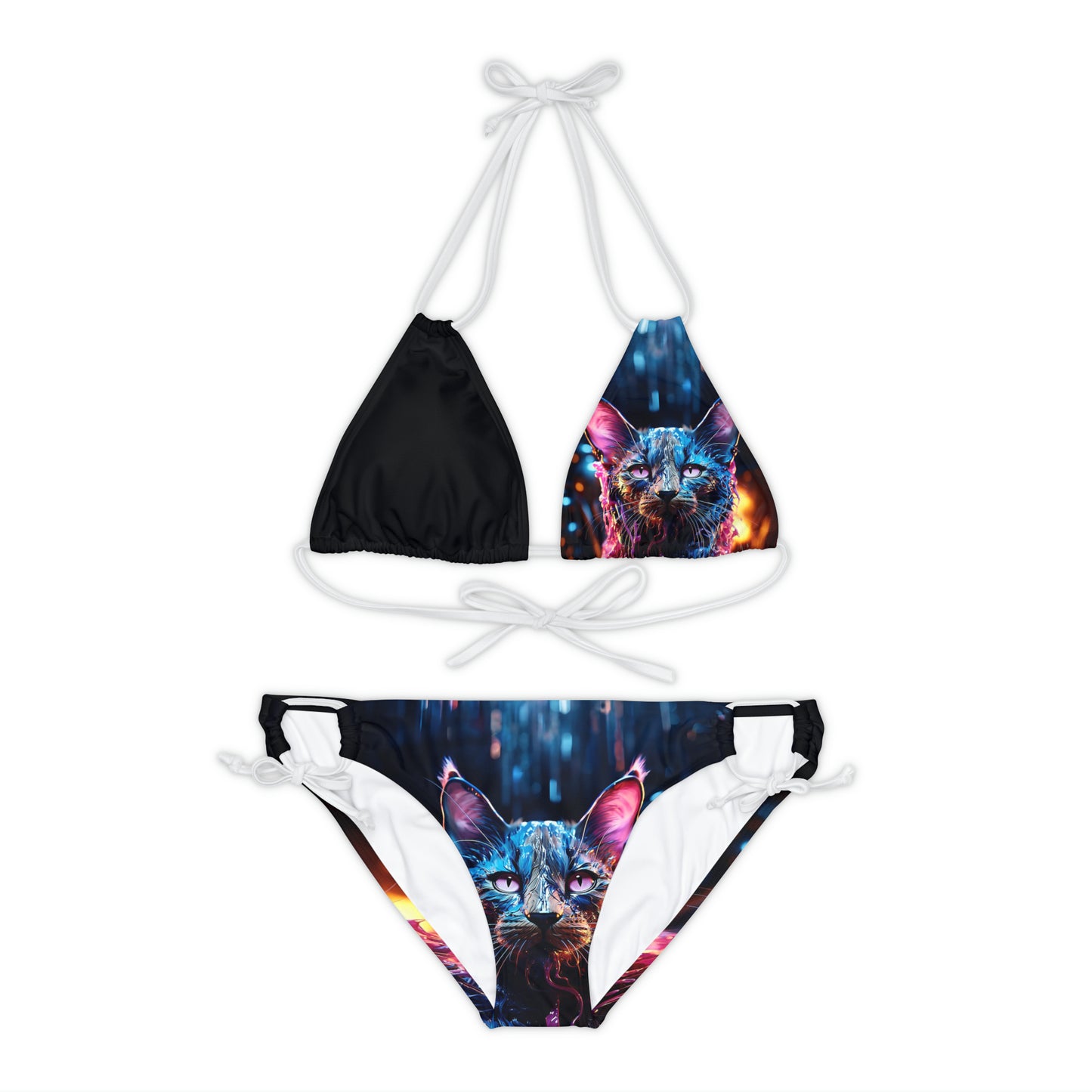 Acrylic Cat Drip Bikini