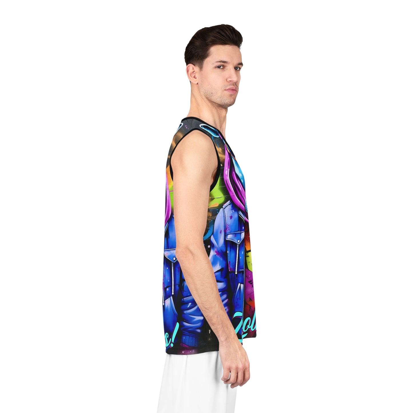 Hip-Hop Hippopotamus Basketball Jersey