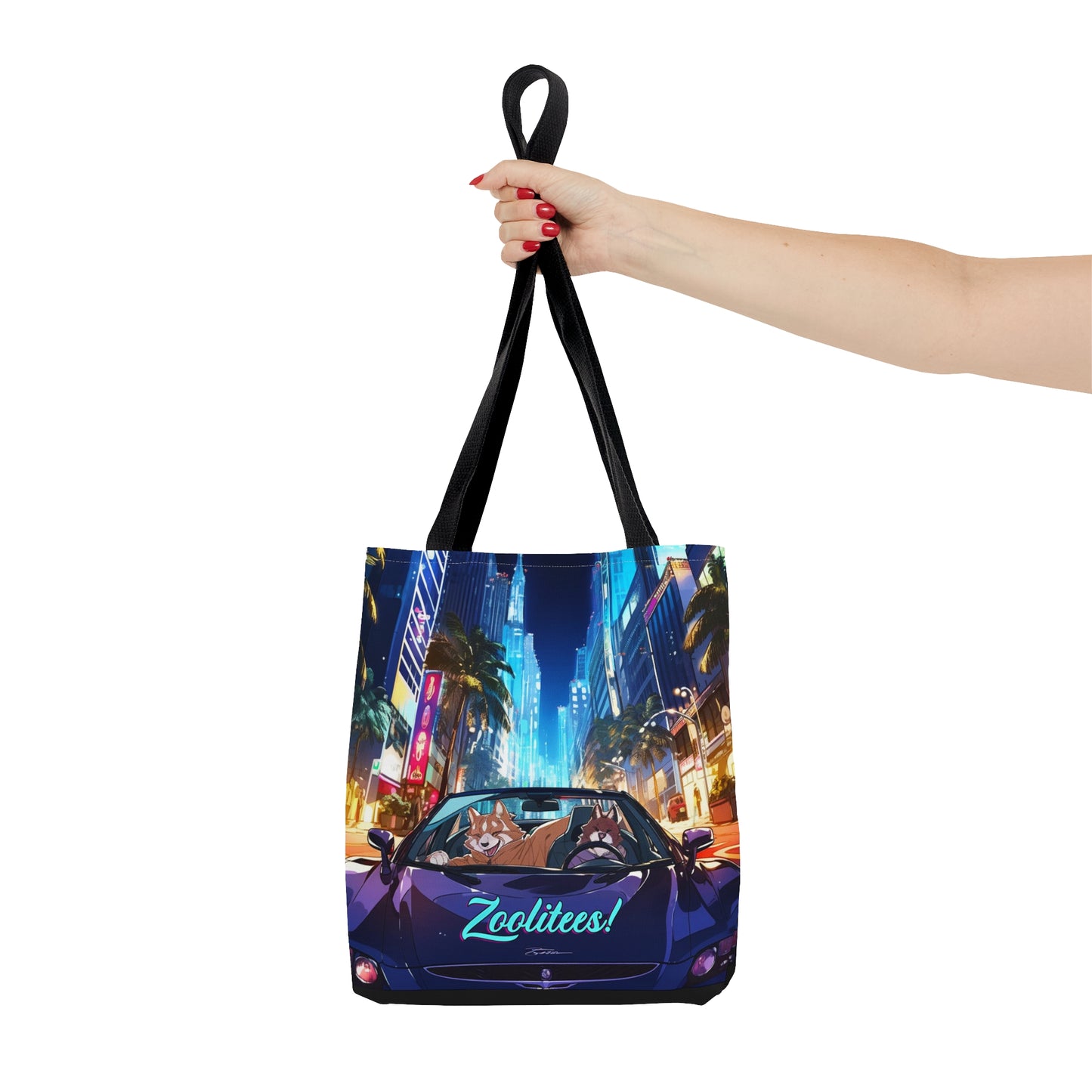 Zoolitees Cat City Drvin' Tote Bag