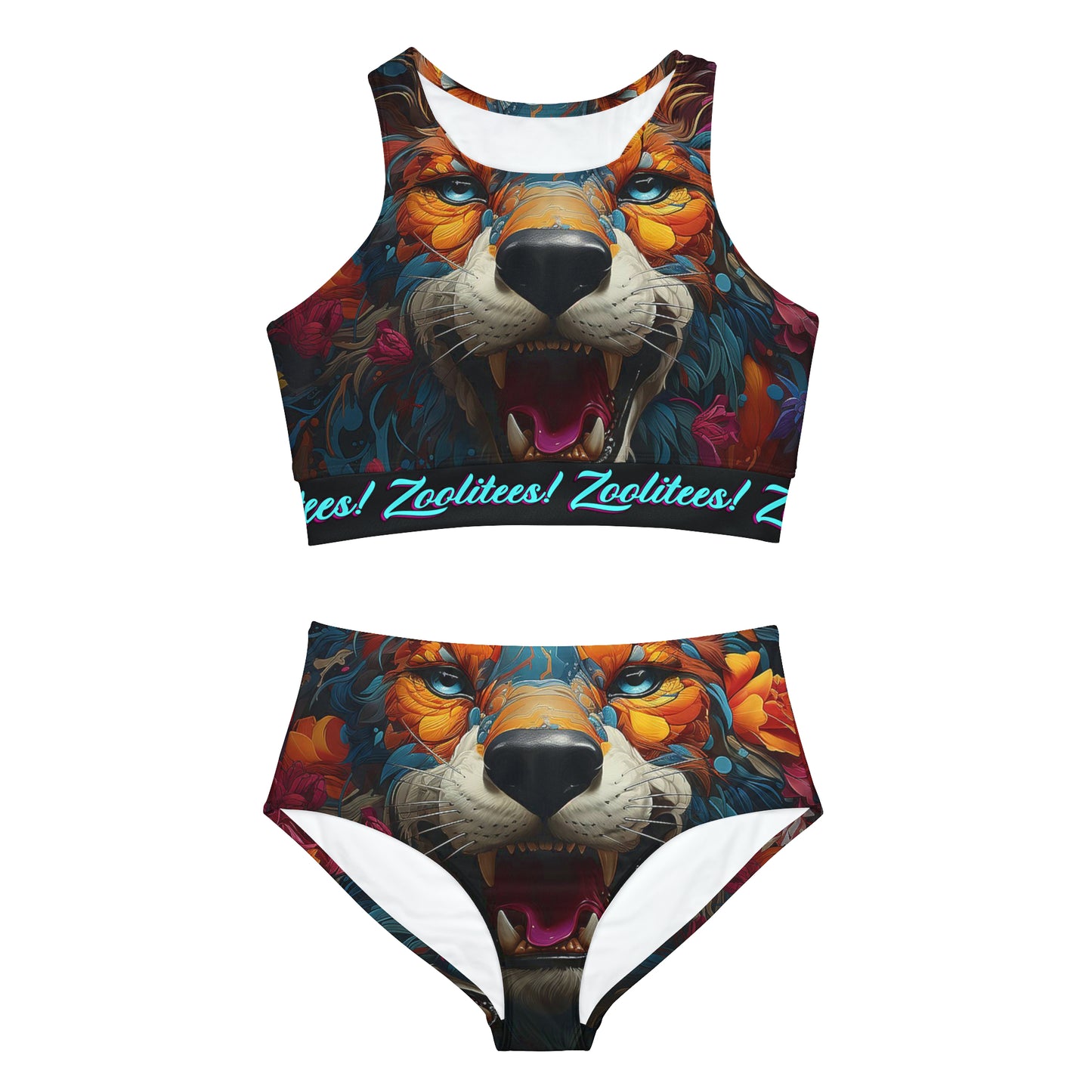 Tibetin Tiger Sporty Bikini Set