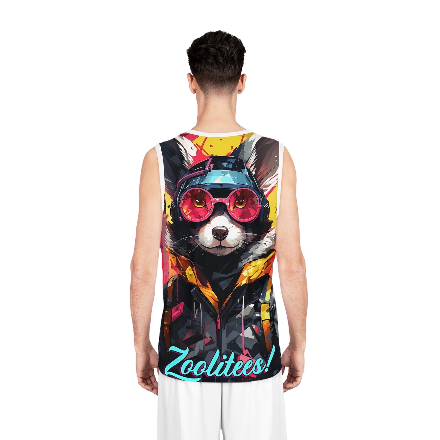 Bowie Racoon Basketball Jersey (AOP)